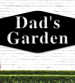 Dads Garden Sign, Gift For Dad, Custom Garden Sign, Gardener Gift, Personalized